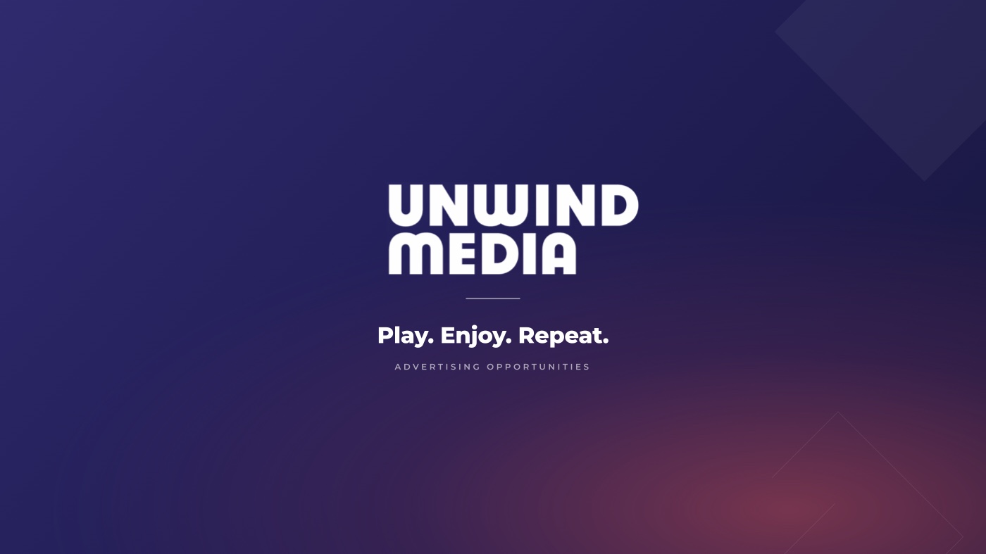 First page of the Unwind Media advertising deck