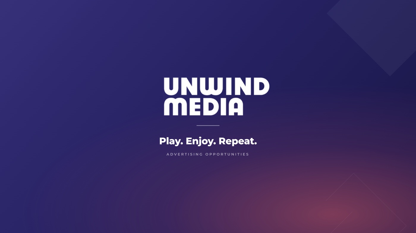 First page of the Unwind Media advertising deck